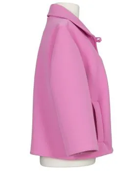 Kurzjacke aus Scuba-Jersey in  pink von Made in Italy (Bild 2)