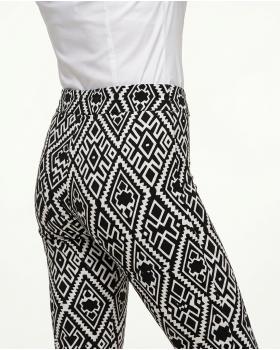 Leggings gemustert in  schwarz  von Victoria Karl (Bild 4)