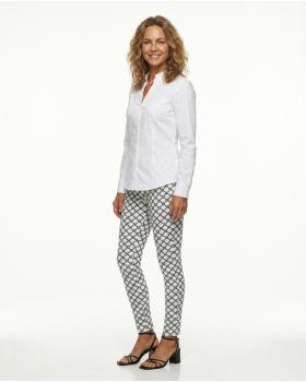 Leggings Rautenmuster in  weiss von Victoria Karl (Bild 2)