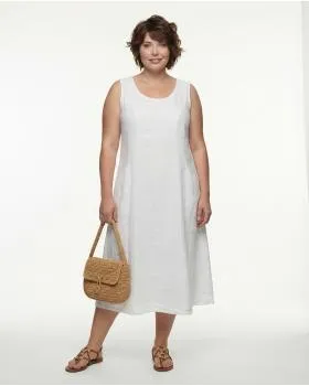 Leinen Kleid in  wei� von RESTART (Bild 2)