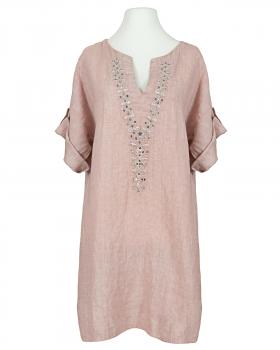 Leinen Tunika bestickt in  rosa von Diana (Bild 1)