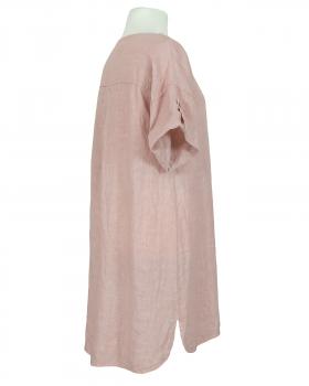 Leinen Tunika bestickt in  rosa von Diana (Bild 2)