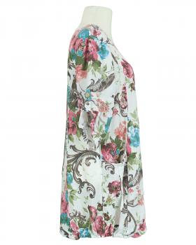 Leinen Tunika Floral in  weiss von Puro Lino (Bild 2)