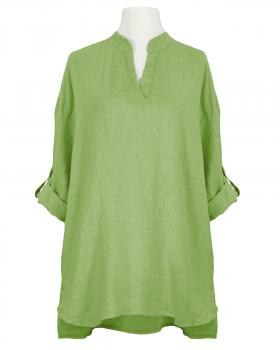 Leinenbluse in  grn von Puro Lino (Bild 1)