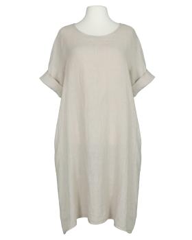 Leinenkleid in  beige von Puro Lino (Bild 1)