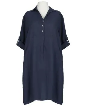 Leinenkleid in  blau von Puro Lino (Bild 1)