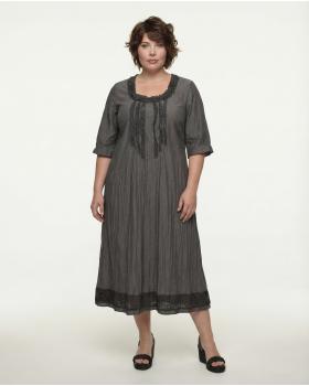 Leinenkleid in  grau von Manga (Bild 2)