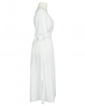 Leinenkleid in  weiss von Made in Italy (Bild 2)