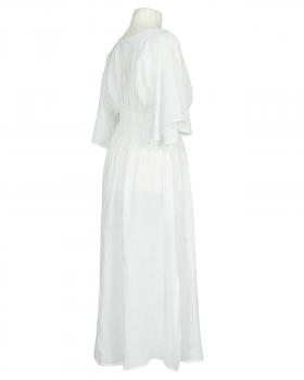Leinenkleid in  weiss von Made in Italy (Bild 3)