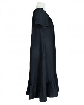 Leinenkleid A-Linie in  blau von Made in Italy (Bild 2)