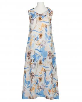 Leinenkleid A-Linie in  blau von Puro Lino (Bild 1)