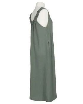 Leinenkleid A-Linie in  khaki von Puro Lino (Bild 2)
