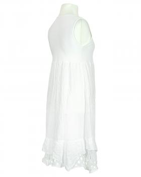 Leinenkleid A-Linie in  weiss von Spaziodonna (Bild 2)