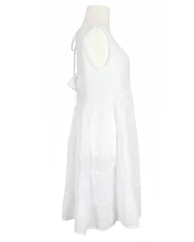 Leinenkleid A-Linie in  wei� von Selected Touch (Bild 2)