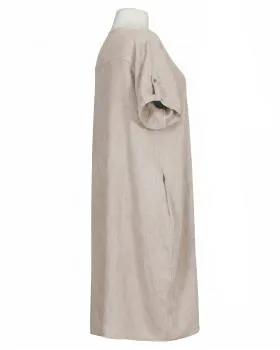 Leinenkleid Basic in  beige von Puro Lino (Bild 2)