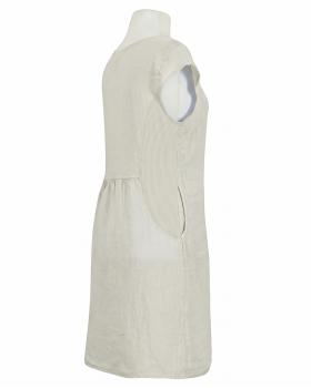 Leinenkleid Basic in  beige von Puro Lino (Bild 2)