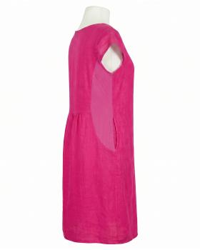 Leinenkleid Basic in  fuchsia von Puro Lino (Bild 2)