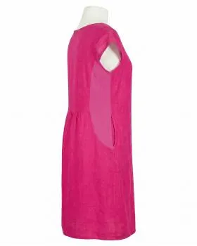 Leinenkleid Basic in  fuchsia von Puro Lino (Bild 2)