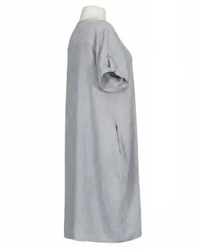 Leinenkleid Basic in  grau von Puro Lino (Bild 2)