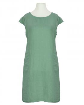 Leinenkleid Basic in  jade von Puro Lino (Bild 1)