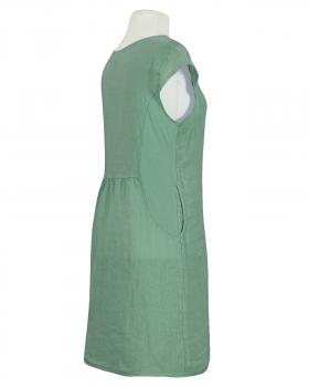 Leinenkleid Basic in  jade von Puro Lino (Bild 2)