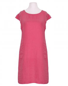 Leinenkleid Basic in  pink von Puro Lino (Bild 1)
