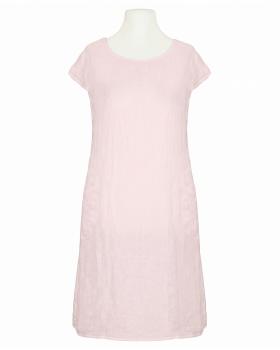 Leinenkleid Basic in  rosa von Puro Lino (Bild 1)