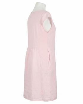 Leinenkleid Basic in  rosa von Puro Lino (Bild 2)