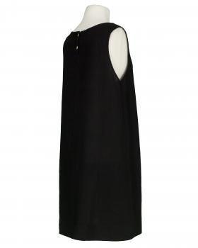 Leinenkleid Basic in  schwarz von Puro Lino (Bild 2)