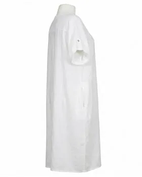 Leinenkleid Basic in  wei� von Puro Lino (Bild 2)