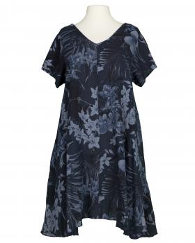 Leinenkleid Floral in  blau von Made in Italy (Bild 1)