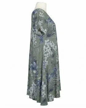 Leinenkleid Floral in  khaki von Made in Italy (Bild 2)