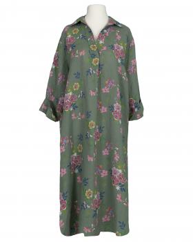 Leinenkleid Floral in  salbei von Puro Lino (Bild 1)