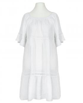 Leinenkleid Hkelspitze in  weiss von Diana (Bild 1)