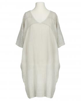 Leinenkleid Lochstickerei in  beige von Spaziodonna (Bild 1)