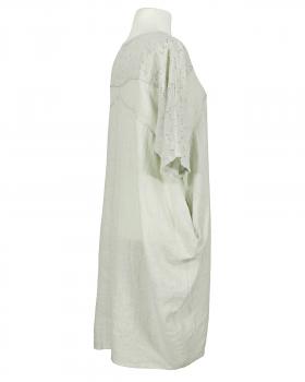 Leinenkleid Lochstickerei in  beige von Spaziodonna (Bild 3)