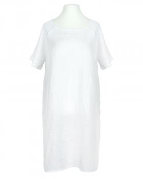 Leinenkleid Lochstickerei in  weiss von Puro Lino (Bild 1)
