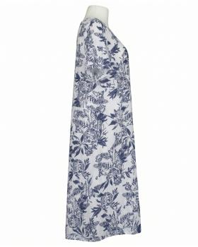 Leinenkleid mit Blumen in  wei� von Puro Lino (Bild 2)