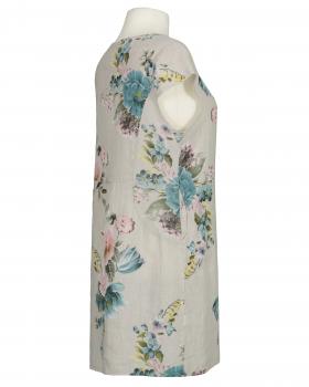 Leinenkleid mit Rosen in  beige von Puro Lino (Bild 2)
