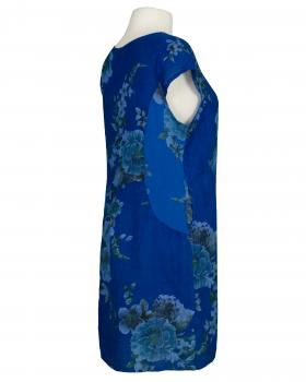 Leinenkleid mit Rosen in  royalblau von Puro Lino (Bild 2)