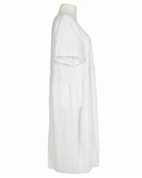 Leinenkleid mit Stickerei in  wei� von Puro Lino (Bild 2)