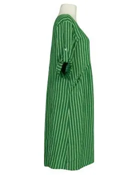 Leinenkleid mit Streifen in  gr�n von Puro Lino (Bild 2)