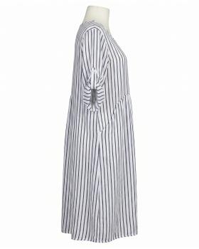 Leinenkleid mit Streifen in  wei� von Puro Lino (Bild 2)