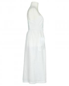 Leinenkleid mit Taschen in  weiss von Puro Lino (Bild 2)