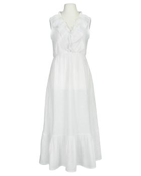 Leinenkleid mit Volant in  weiss von Monday Afternoon (Bild 1)