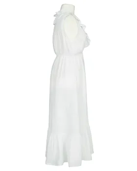 Leinenkleid mit Volant in  wei� von Monday Afternoon (Bild 2)