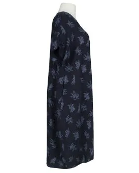 Leinenkleid Print in  blau von Puro Lino (Bild 2)