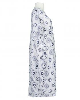 Leinenkleid Print in  weiss von Made in Italy (Bild 2)