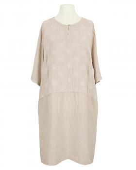 Leinenkleid Stickerei in  rosa von Nana Ricci (Bild 1)