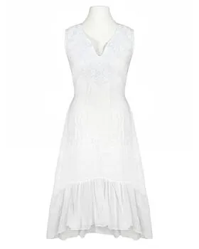 Leinenkleid Stickerei in  wei� von Diana (Bild 1)
